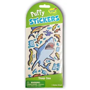 Peaceable Kingdom - Shark Deep Sea Puffy Stickers