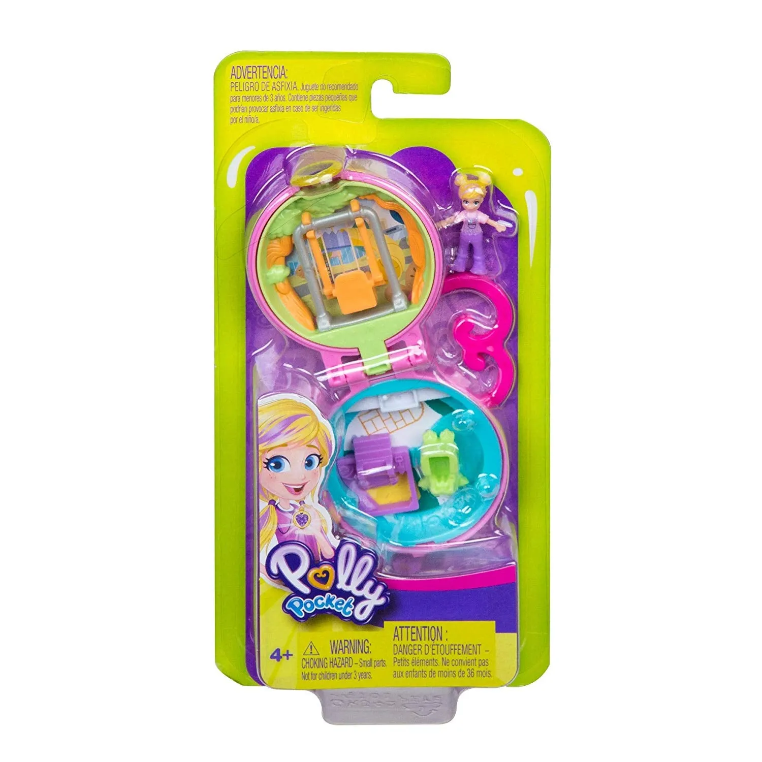 Polly Pocket Tiny Playground Compact Multi-Colour