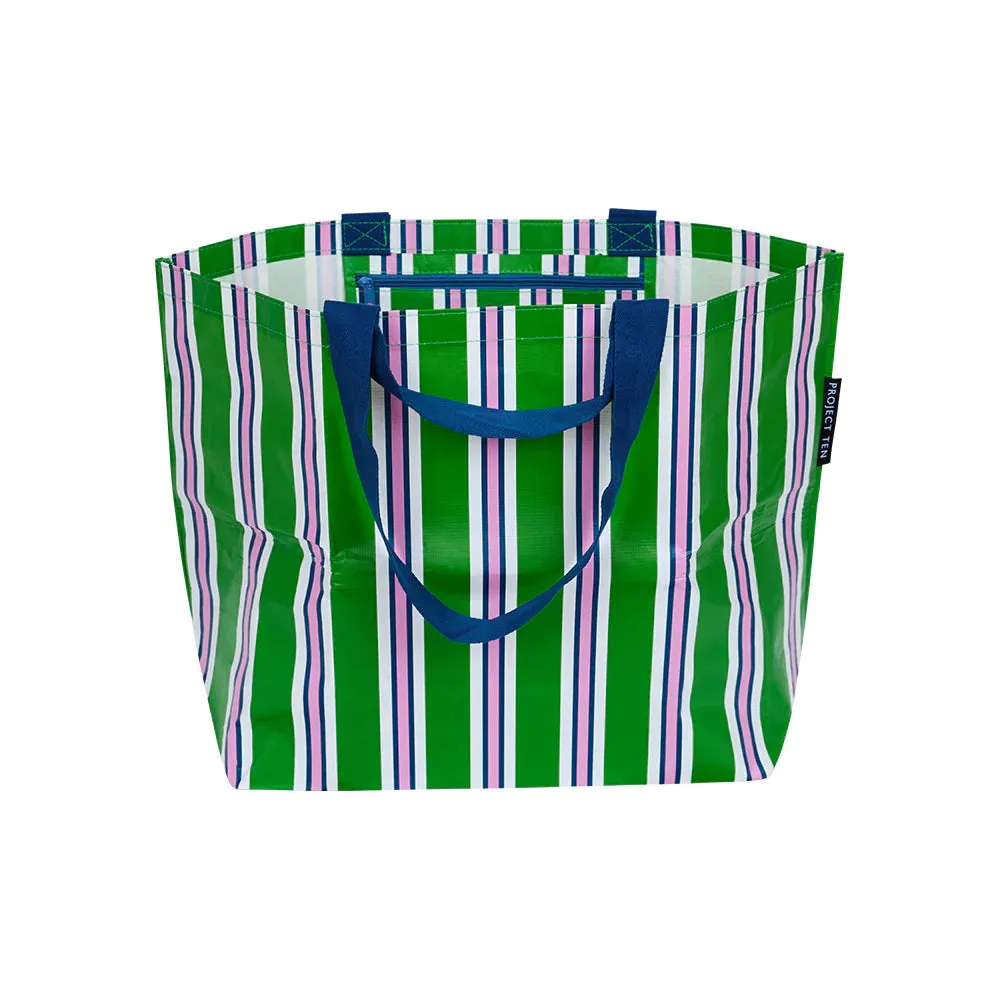 Project Ten Cabana Stripe Medium Tote