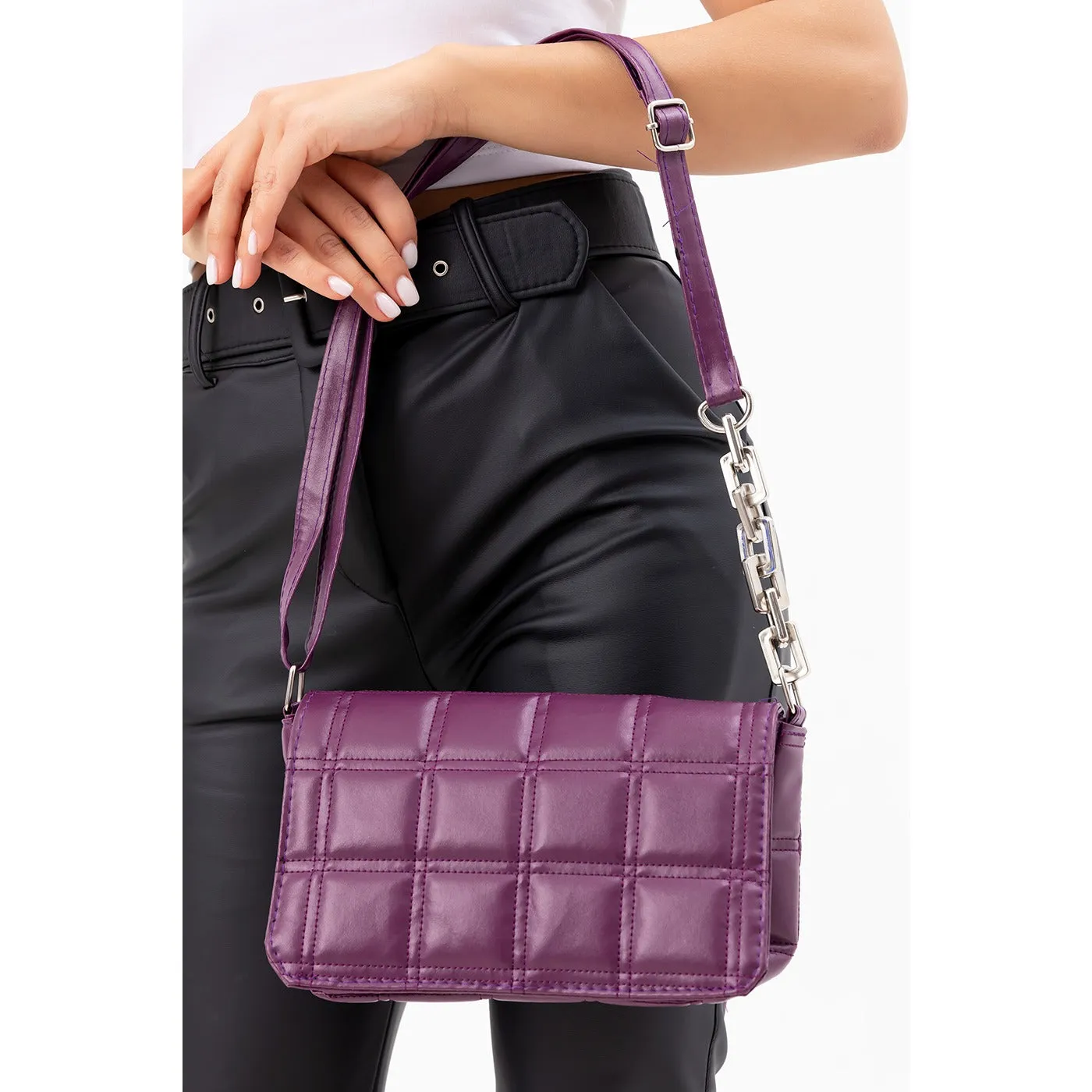 Purple Botty Side Bag