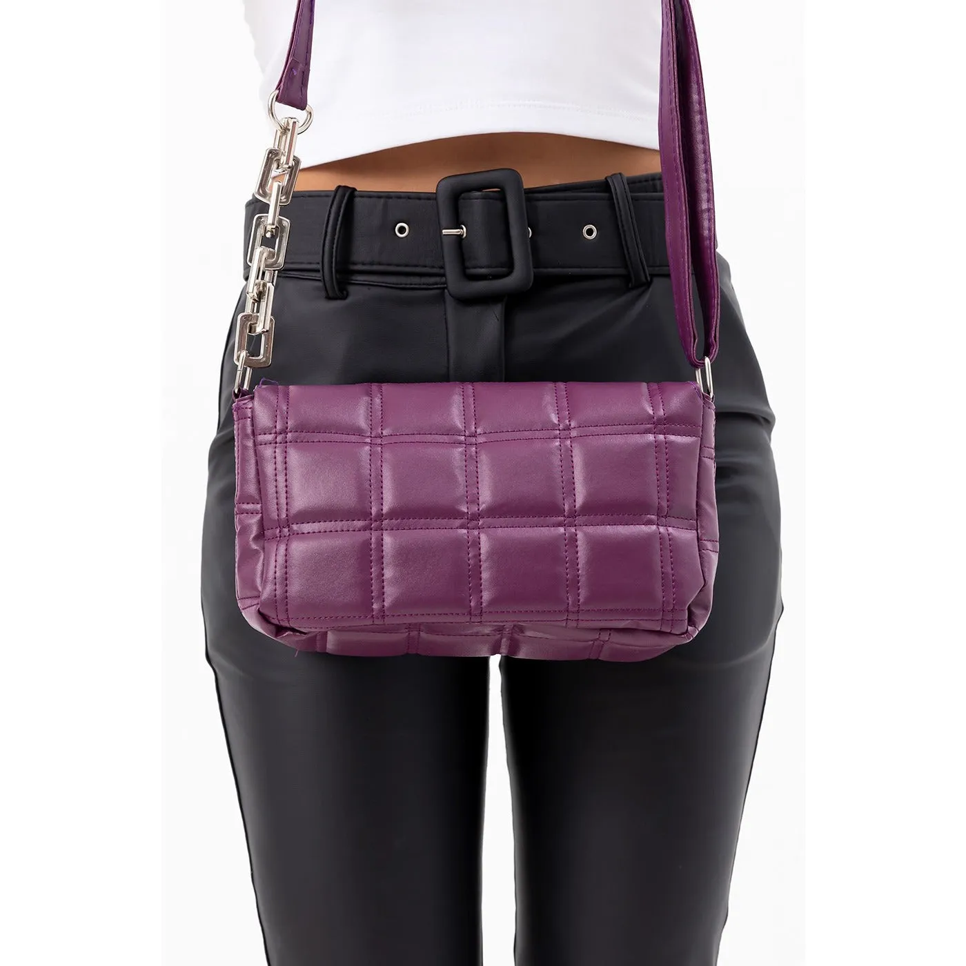 Purple Botty Side Bag