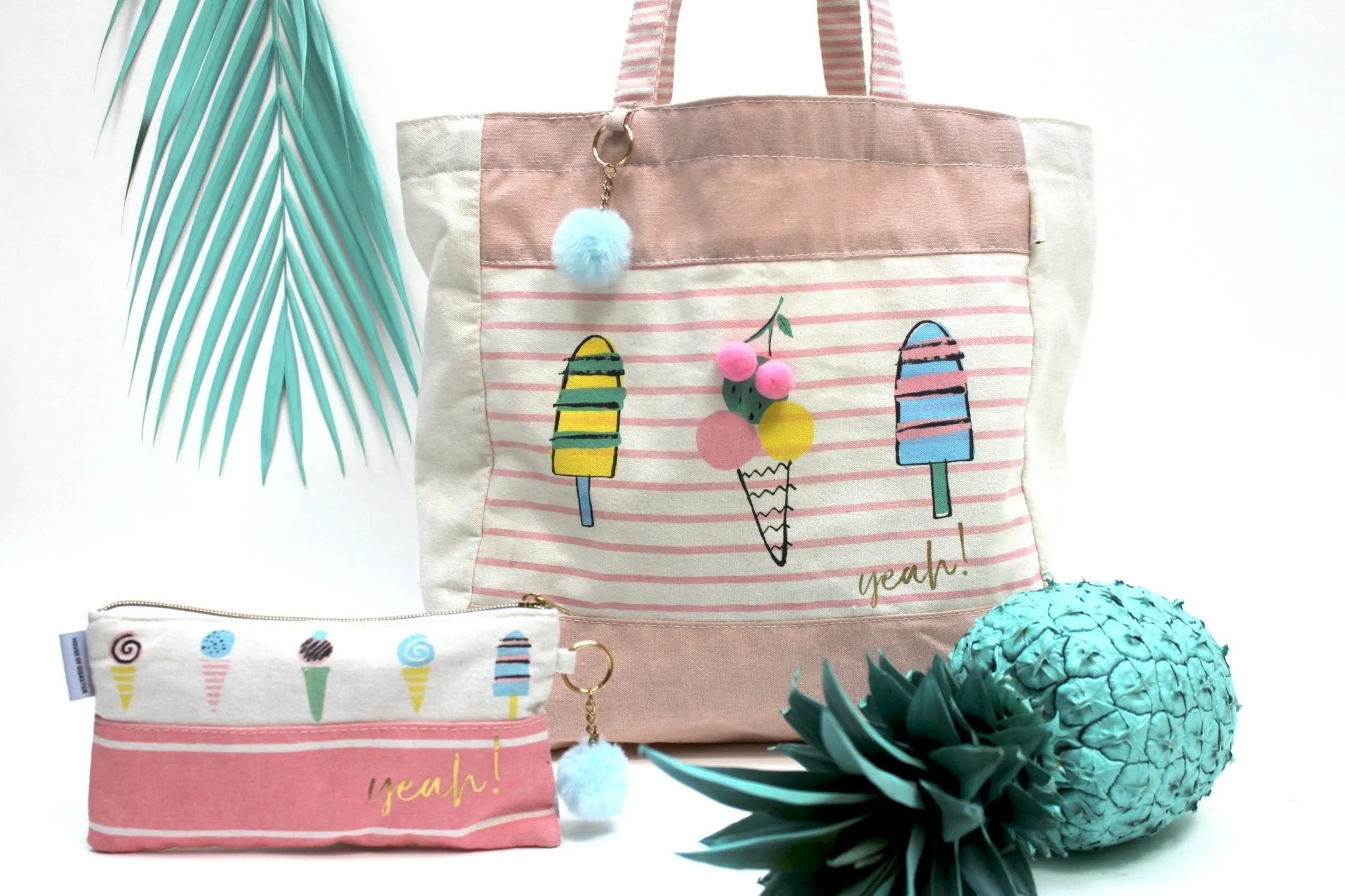 Sherbet Ice Cream Tote Bag