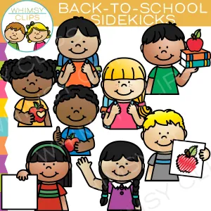 Sidekicks Back To School Clip Art