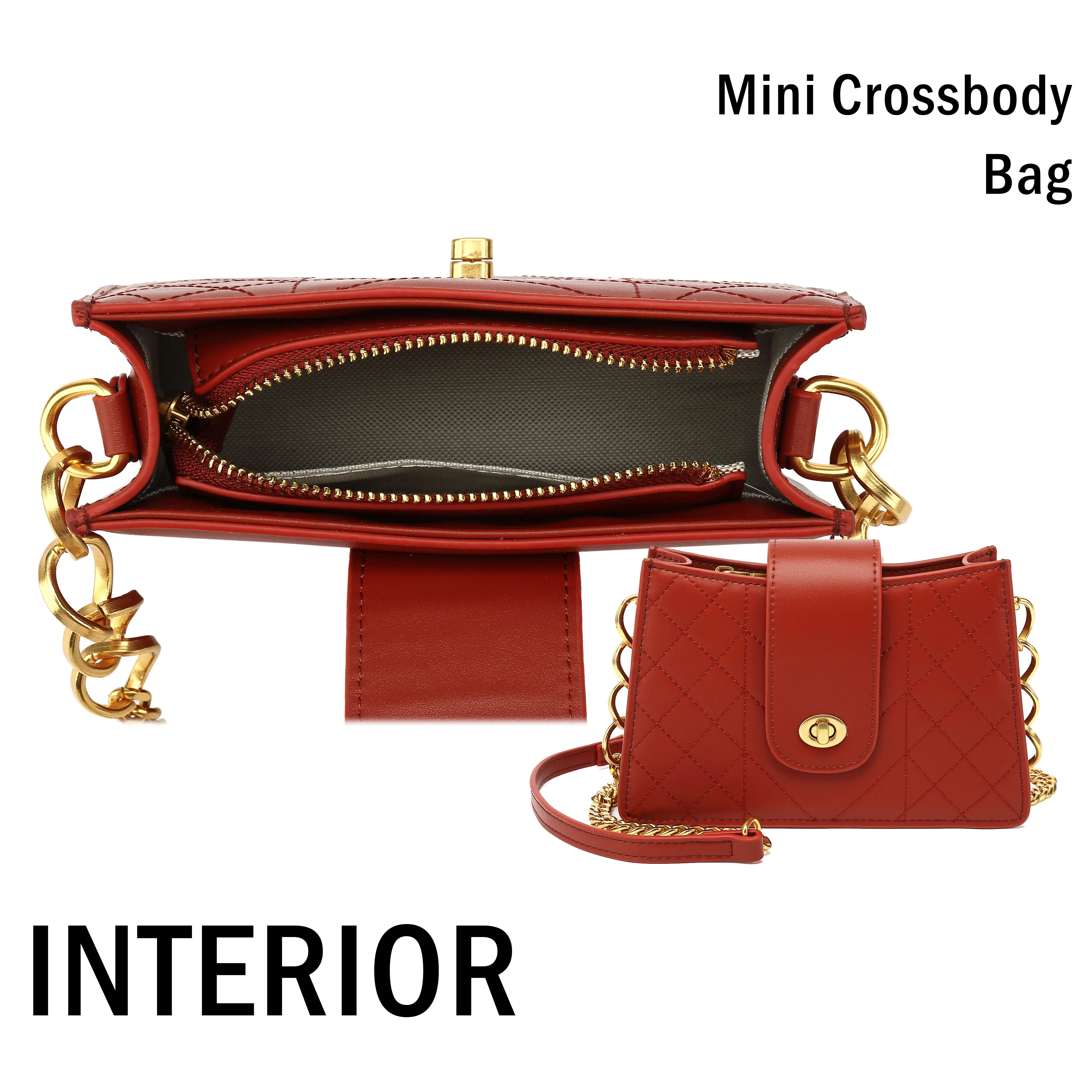 Small Fashion Crossbody Handbag H2085