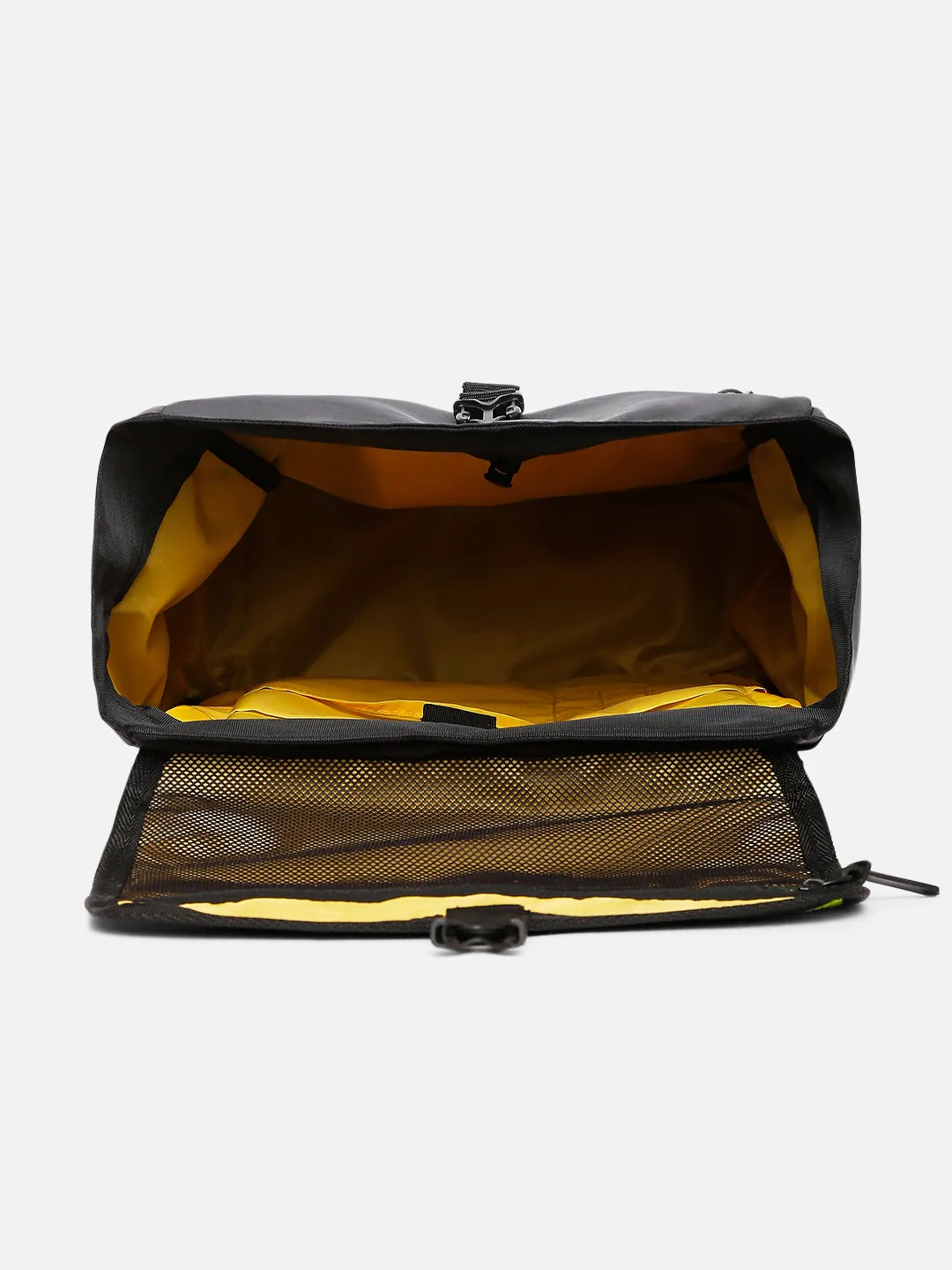 Spykar Black Neon Traveler Backpack