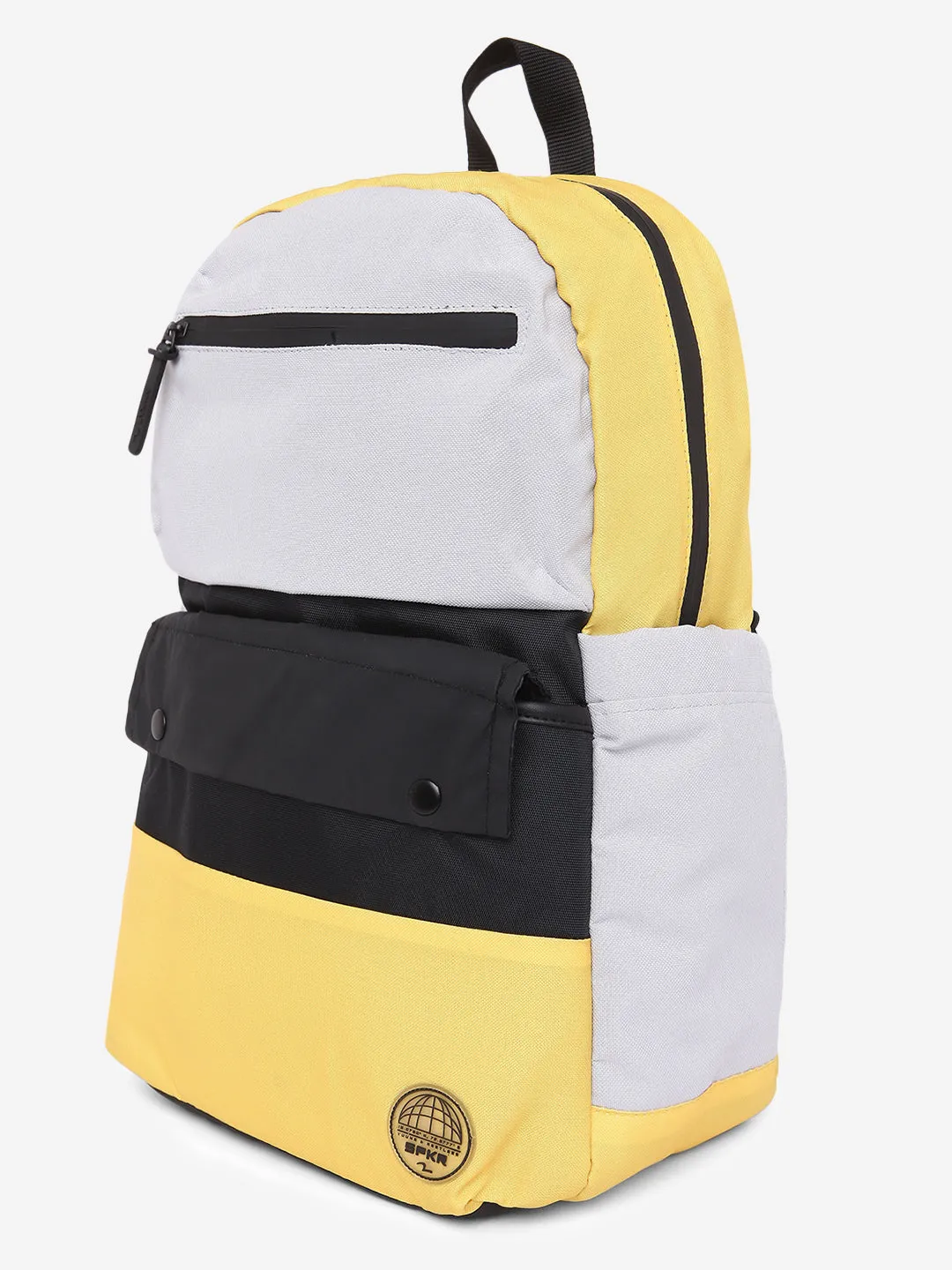 Spykar Men Yellow Casual Traveler Backpack