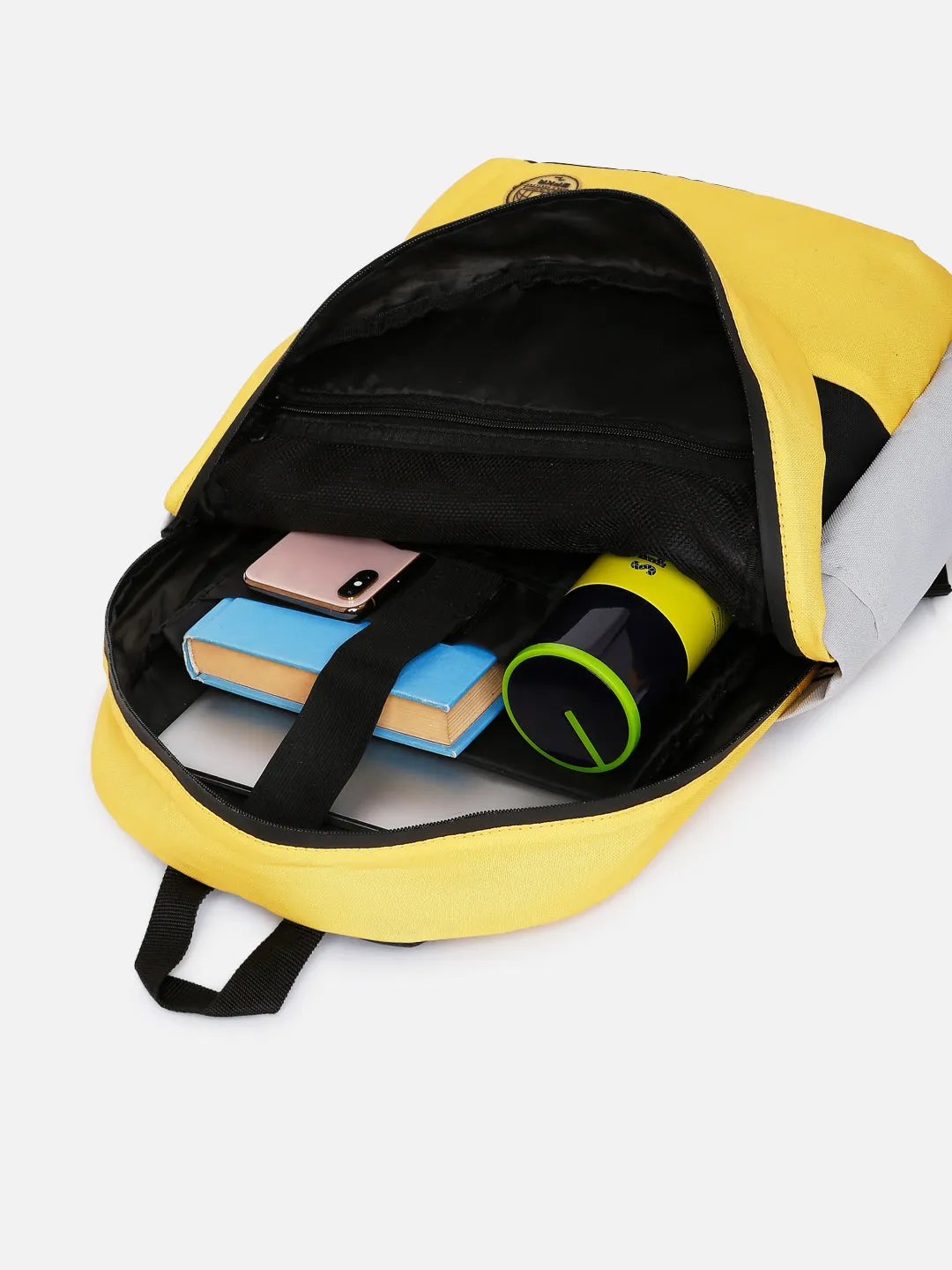 Spykar Men Yellow Casual Traveler Backpack