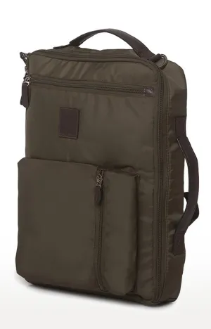 Spykar Olive Polyster Backpack