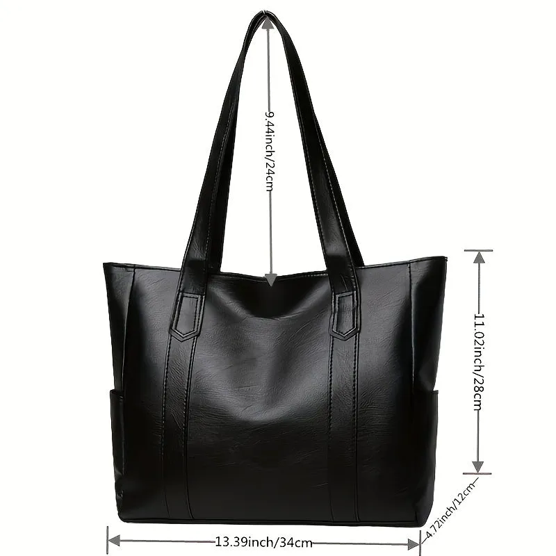 Stylish Zipper Handbag Elegant Tote Bag for Women