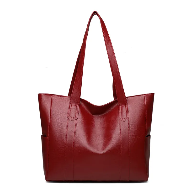 Stylish Zipper Handbag Elegant Tote Bag for Women