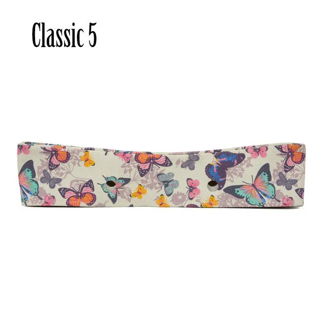 TANQU New summer Classic Mini Floral Fabric Trim cotton fabric Thin Decoration for Obag Handbag O Bag Body for summer autumn