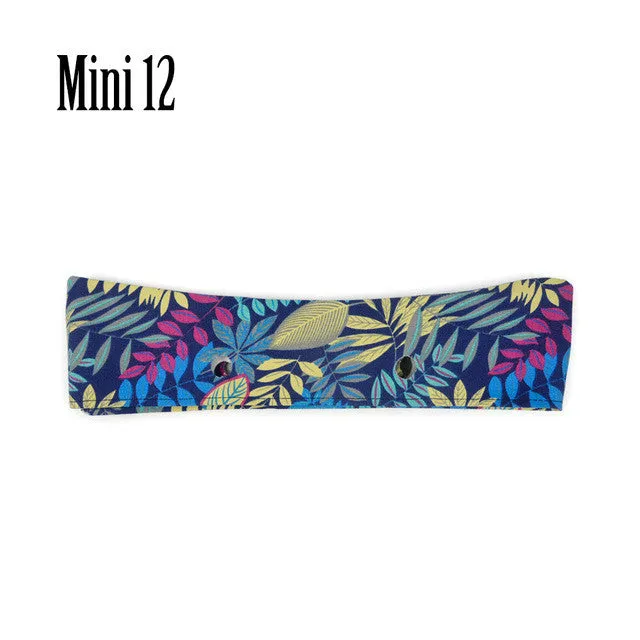 TANQU New summer Classic Mini Floral Fabric Trim cotton fabric Thin Decoration for Obag Handbag O Bag Body for summer autumn