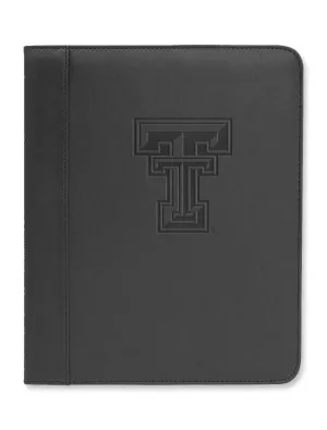 Texas Tech Embossed Double T Student Padfolio