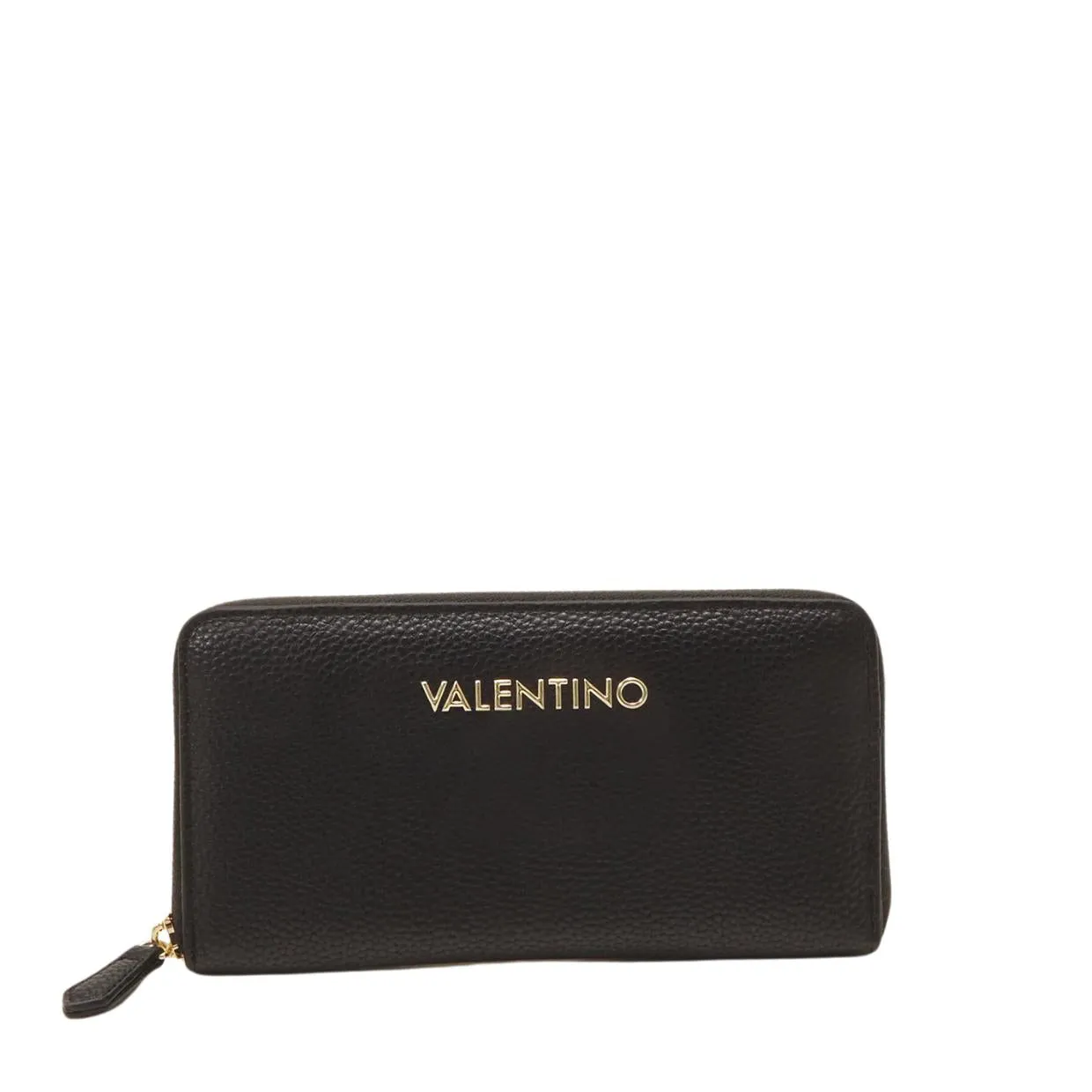 Valentino Bags Brixton Black Zip Around Wallet