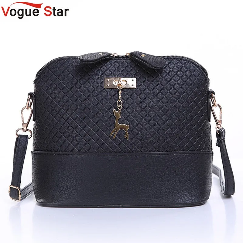 Vogue Star HOT SALE! 2017 Women Messenger Bags Fashion Mini Bag With Deer Toy Shell Shape Bag Women Shoulder Bags  LS571