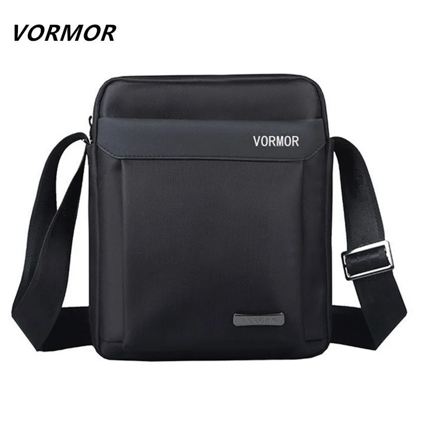 VORMOR Men bag 2017 fashion mens shoulder bags, high quality oxford casual messenger bag business men's travel bags