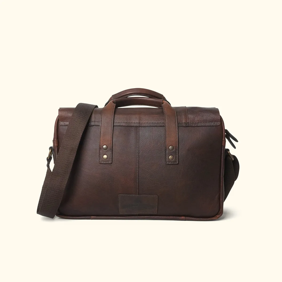 Walker Leather Briefcase Bag | Vintage Oak