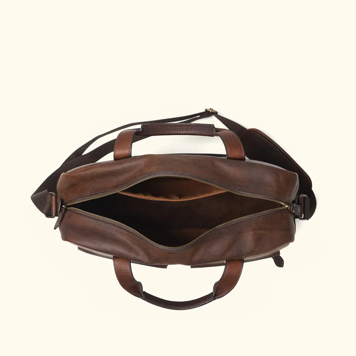 Walker Leather Pilot Bag | Vintage Oak