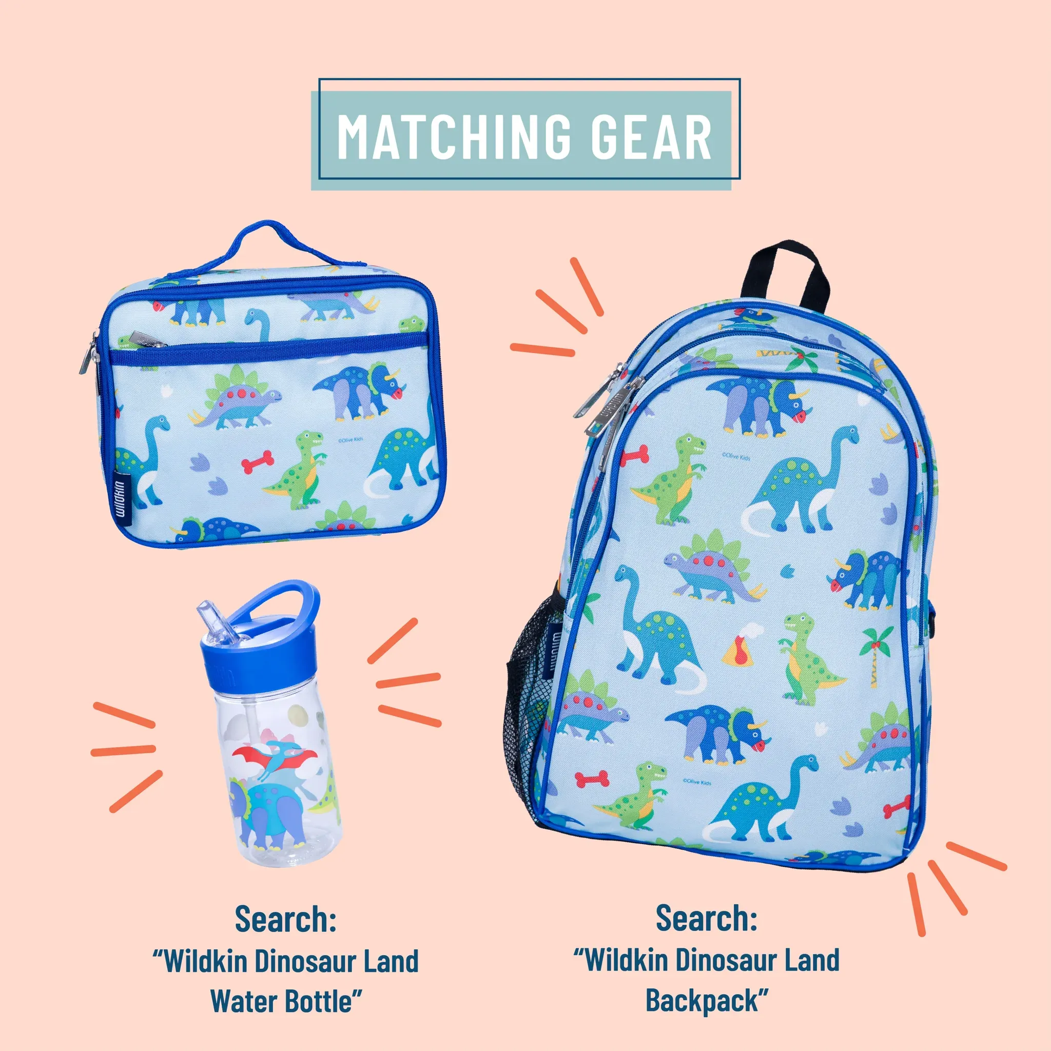 Wildkin | Lunch Box ~ Dinosaur Land