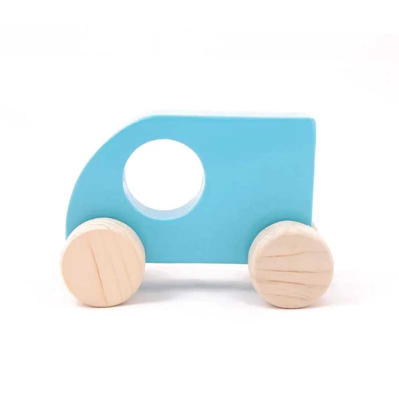 Wooden Push Toy  Nano Car's set for Kids - Small Size